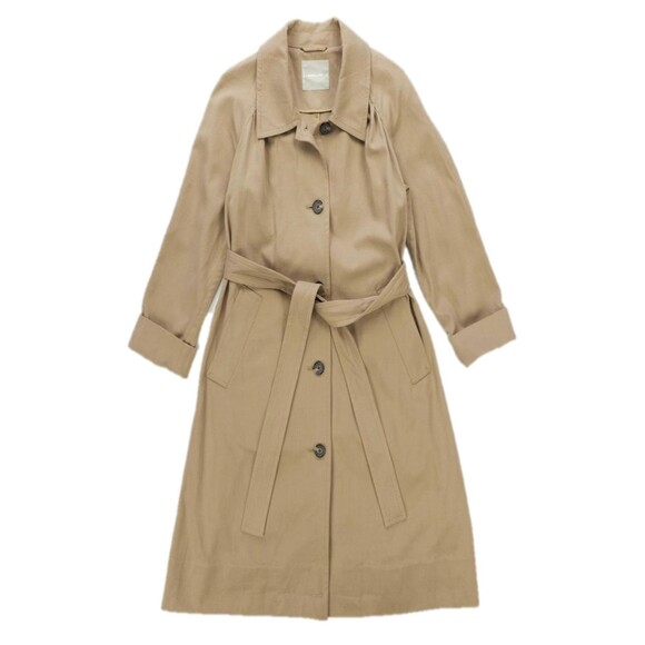 Everlane Jackets & Blazers - NEW Everlane Gathered Drape Trench Coat Minimal Preppy Tailored French Girl Boho